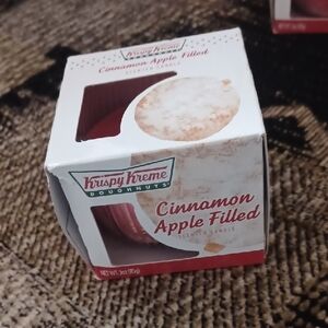 4/$40 New "Krispy Kreme Cinnamon Apple Filled" Scented Candle - 3 oz./85g